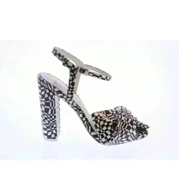 NEW NIB ASOS HEALER Women's Printed Heeled Sandals Heels Sz 5.5 US $59 - Picture 1 of 9